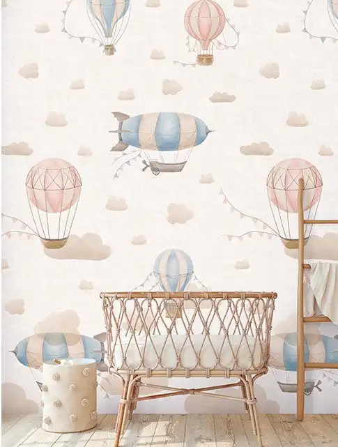 Wandtapeten für ruhige Räume Collage bunter Tapetenmotive mit Gesichtern, Blüten und Grafikmustern als Inspiration für die Wandgestaltung